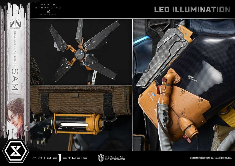 Death Stranding 2: On the Beach Real Elite Masterline Series Statue 1/3 Sam 83 cm