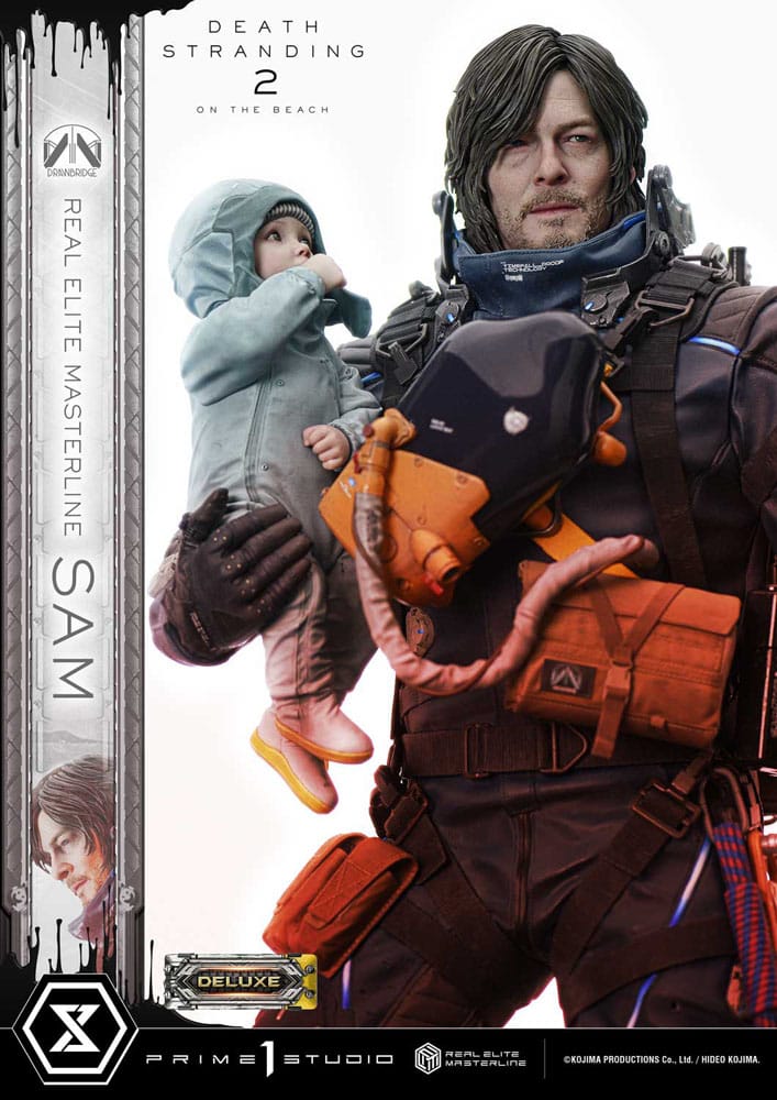 Death Stranding 2: On the Beach Real Elite Masterline Series Statue 1/3 Sam Deluxe Version 83 cm