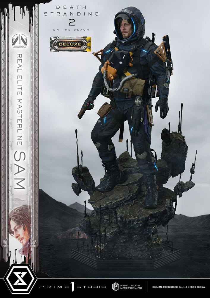 Death Stranding 2: On the Beach Real Elite Masterline Series Statue 1/3 Sam Deluxe Version 83 cm Statues