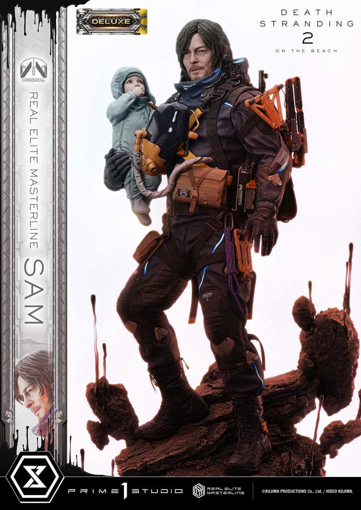 Death Stranding 2: On the Beach Real Elite Masterline Series Statue 1/3 Sam Deluxe Version 83 cm Statues