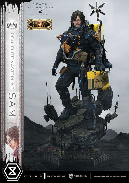 Death Stranding 2: On the Beach Real Elite Masterline Series Statue 1/3 Sam Deluxe Bonus Version 83 cm