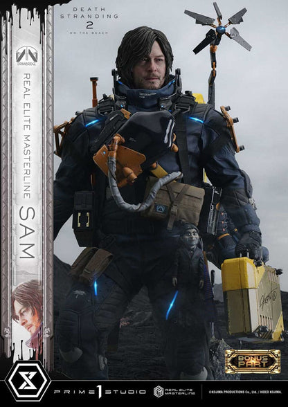 Death Stranding 2: On the Beach Real Elite Masterline Series Statue 1/3 Sam Deluxe Bonus Version 83 cm