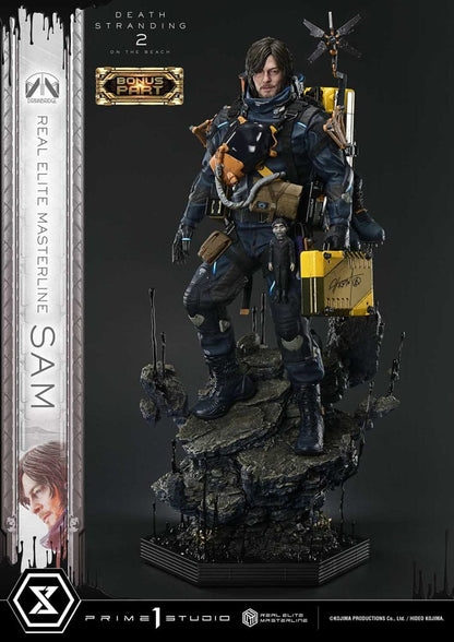 Death Stranding 2: On the Beach Real Elite Masterline Series Statue 1/3 Sam Deluxe Bonus Version 83 cm
