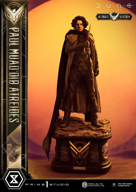 Dune: Part Two Real Elite Masterline Series Statue 1/3 Paul Atreides Ultimate Bonus Version 90 cm Statues
