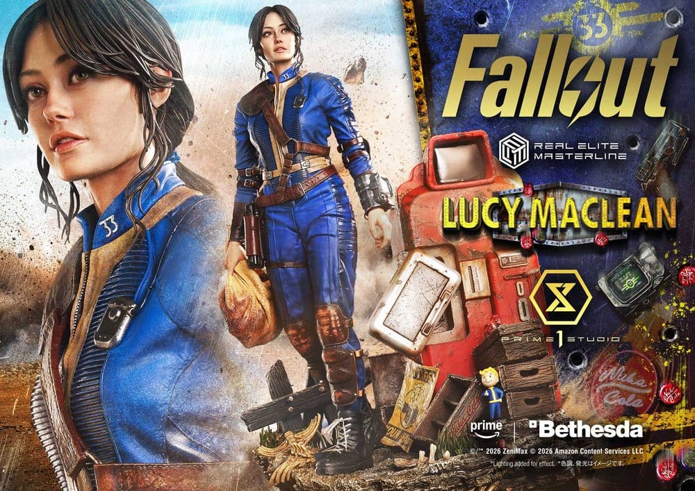 Fallout (TV Series) Real Elite Masterline Series Statue 1/4 Lucy MacLean Bonus Version 59 cm