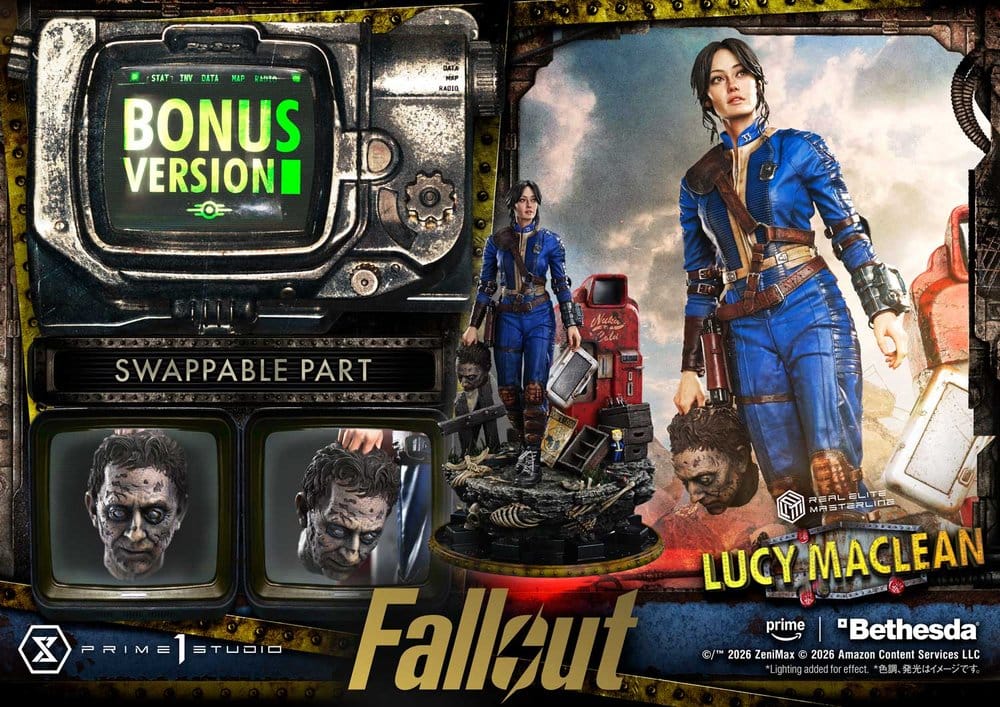 Fallout (TV Series) Real Elite Masterline Series Statue 1/4 Lucy MacLean Bonus Version 59 cm