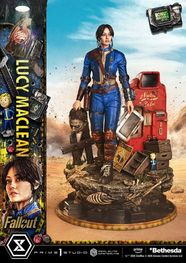 Fallout (TV Series) Real Elite Masterline Series Statue 1/4 Lucy MacLean Bonus Version 59 cm