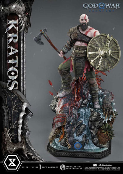 God of War: Ragnarok Real Elite Masterline Series Statue 1/3 Kratos Ultimate Version 95 cm Statues