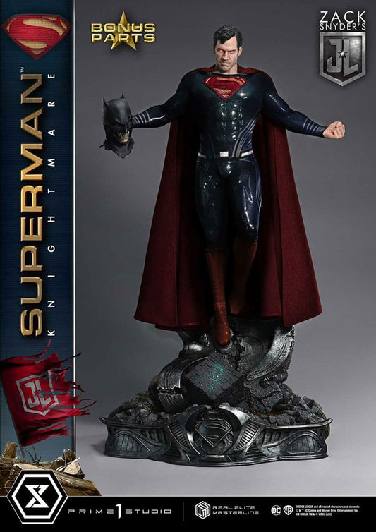 Zack Snyder’s Justice League Real Elite Masterline Series Statue 1/3 Superman Knightmare Color Edition Deluxe Bonus