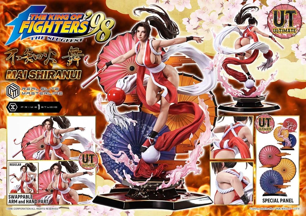 The King of Fighters´98 Real Elite Masterline Series Statue 1/4 Mai Shiranui Ultimate Version 70 cm