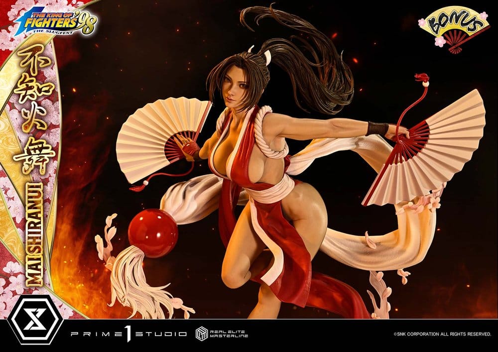 The King of Fighters´98 Real Elite Masterline Series Statue 1/4 Mai Shiranui Ultimate Bonus Version 70 cm