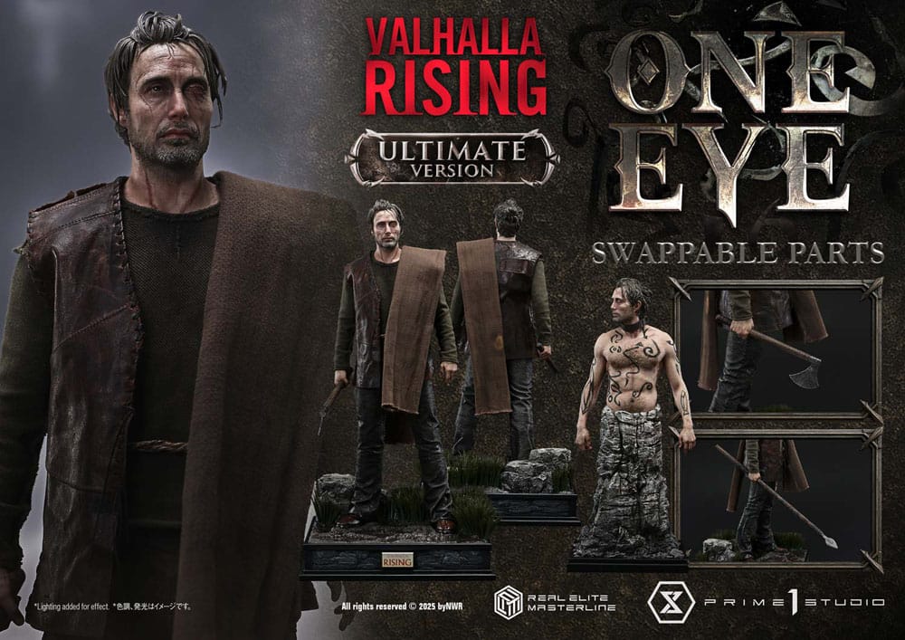 Valhalla Rising Real Elite Masterline Series Statue 1/4 One Eye Ultimate Bonus Version 57 cm