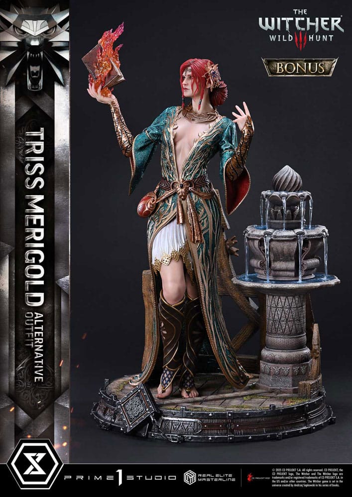 The Witcher 3: Wild Hunt Real Elite Masterline Series Statue 1/4 Triss Merigold Bonus Version 52 cm Statues