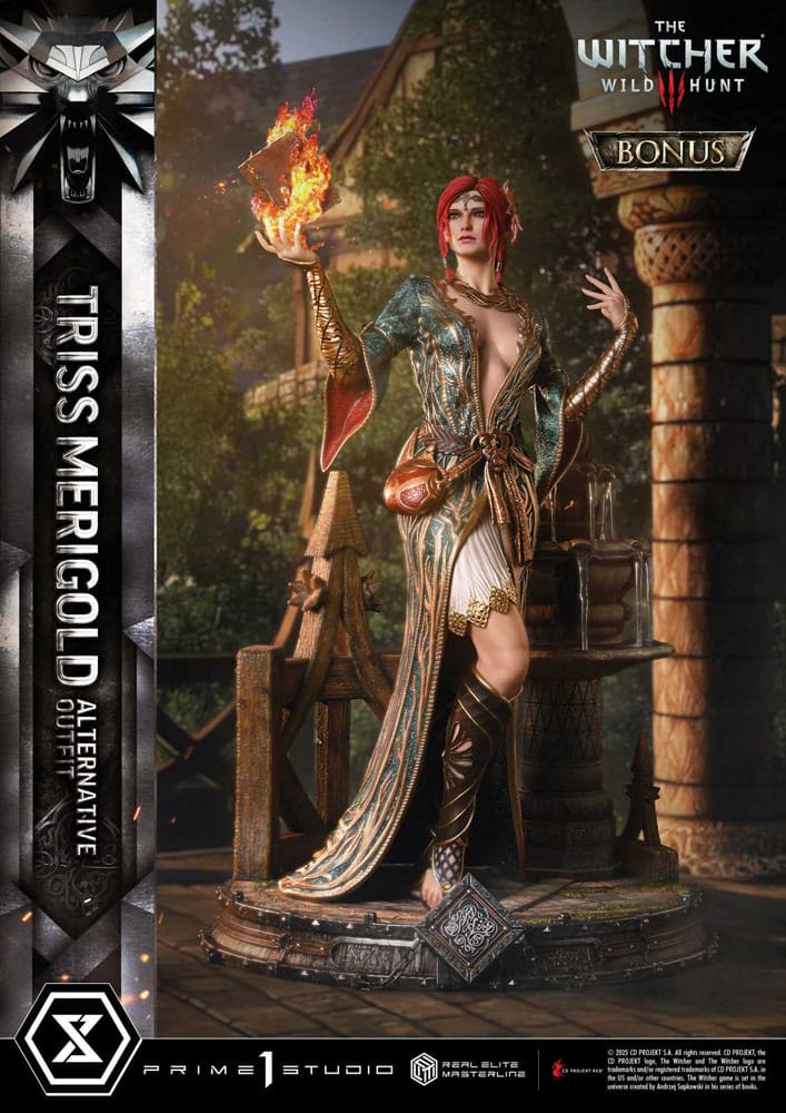 The Witcher 3: Wild Hunt Real Elite Masterline Series Statue 1/4 Triss Merigold Bonus Version 52 cm