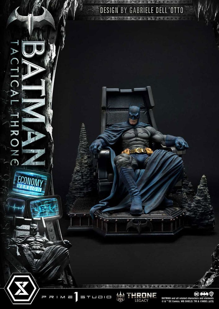 DC Comics Throne Legacy Collection Statue 1/3 Batman Tactical Throne Economy Version 46 cm Statues