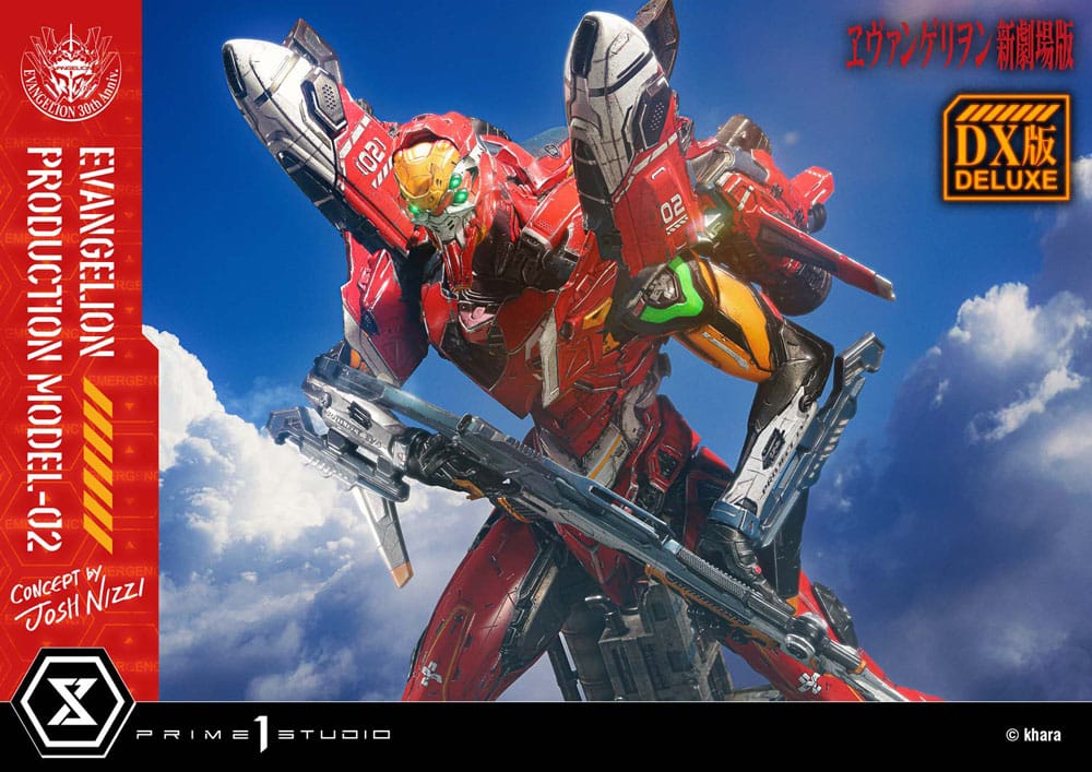 Rebuild of Evangelion Ultimate Diorama Masterline Series Statue Evangelion Production Model-02 (Concept By Josh Nizzi) Deluxe Version 73 cm