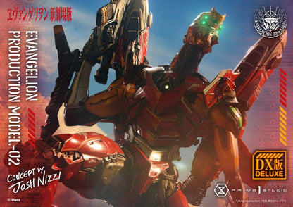 Rebuild of Evangelion Ultimate Diorama Masterline Series Statue Evangelion Production Model-02 (Concept By Josh Nizzi) Deluxe Bonus Version 73 cm