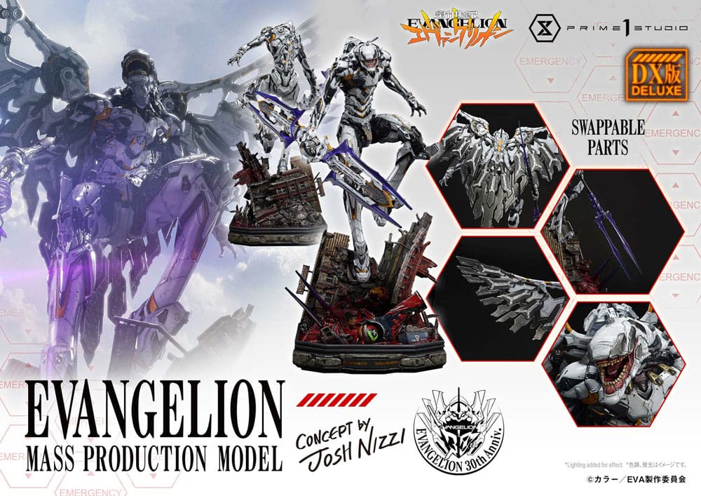 Rebuild of Evangelion Ultimate Diorama Masterline Series Statue Mass Production Model (Concept By Josh Nizzi) Deluxe Bonus Version 82 cm