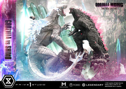 Godzilla x Kong: The New Empire Ultimate Diorama Masterline Series Statue Godzilla vs Shimo 86 cm