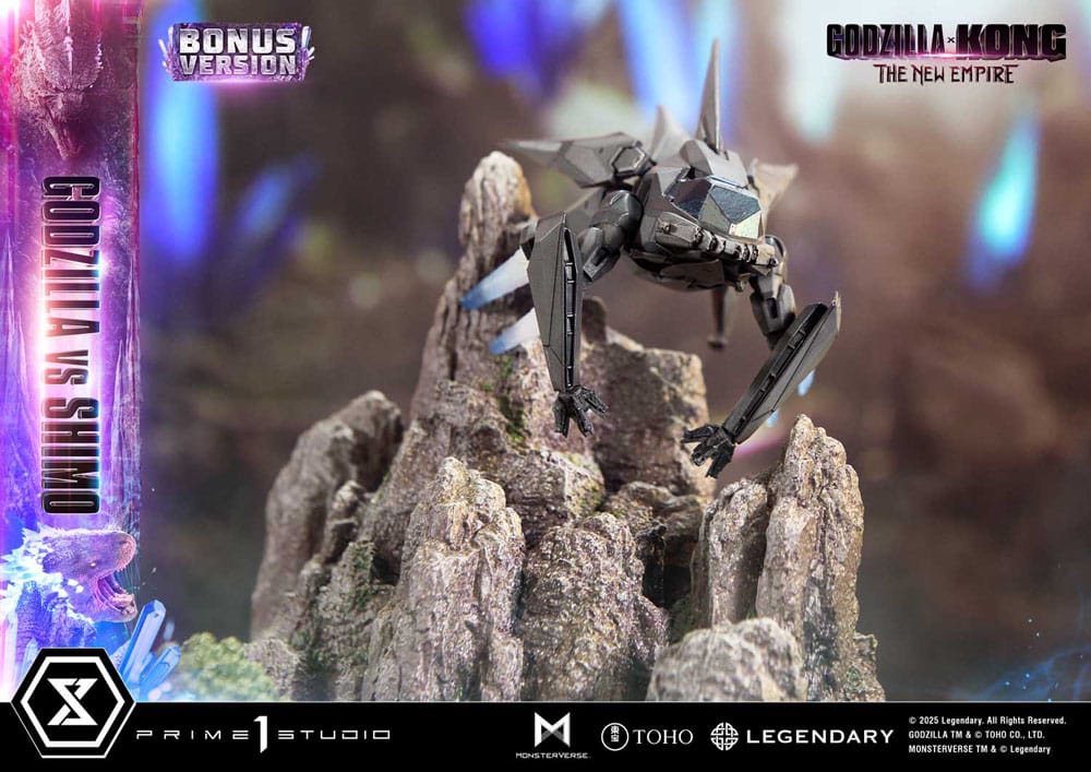 Godzilla x Kong: The New Empire Ultimate Diorama Masterline Series Statue Godzilla vs Shimo Bonus Version 86 cm