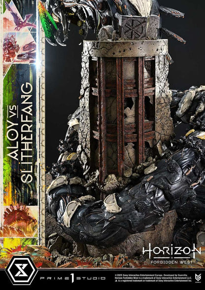 Horizon Forbidden West Ultimate Diorama Masterline Series Statue Aloy vs. The Slitherfang Bonus Version 82 cm