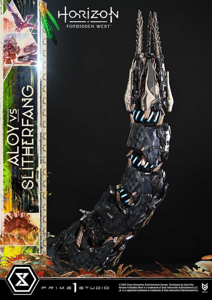 Horizon Forbidden West Ultimate Diorama Masterline Series Statue Aloy vs. The Slitherfang Bonus Version 82 cm