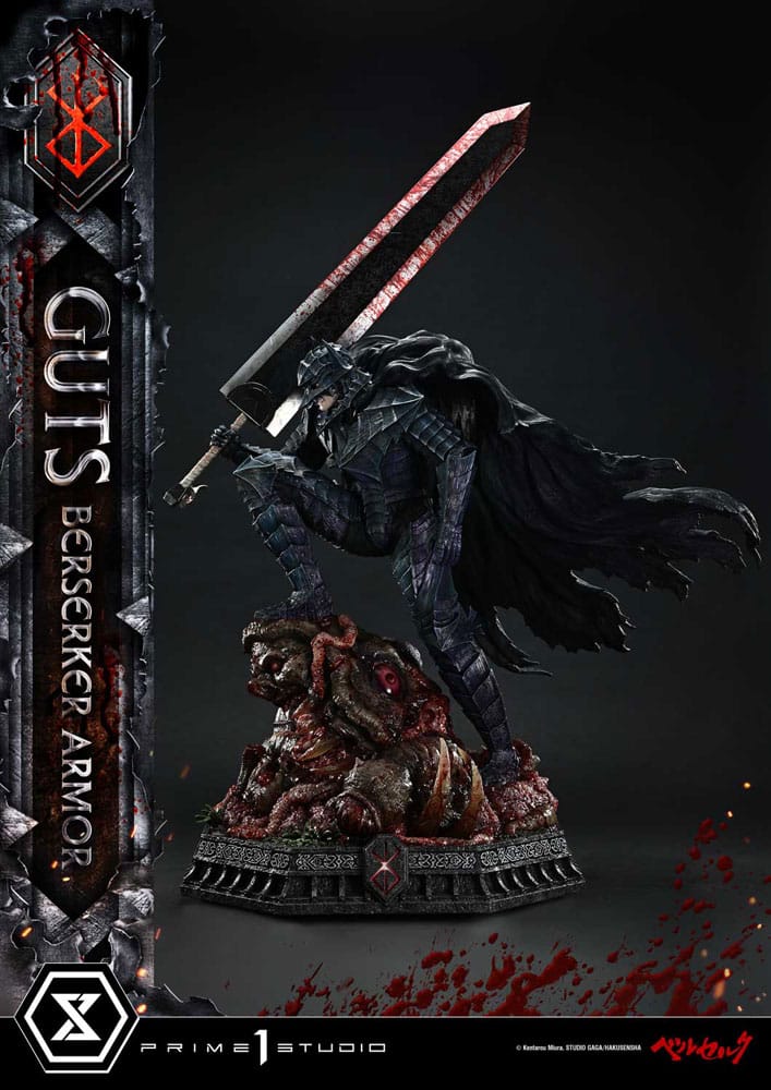 Berserk Ultimate Premium Masterline Series Statue 1/4 Guts Berserker Armor Grunbeld vs. Guts Deluxe Bonus Version 94 cm