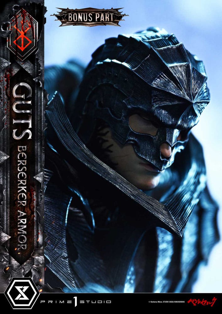 Berserk Ultimate Premium Masterline Series Statue 1/4 Guts, Berserker Armor Grunbeld vs. Guts Deluxe Bonus Version 94 cm