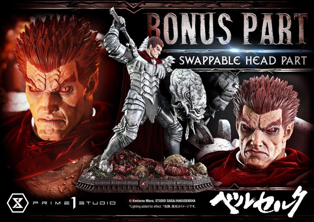Berserk Ultimate Premium Masterline Series Statue 1/4 Grunbeld Grunbeld vs. Guts Bonus Version 107 cm