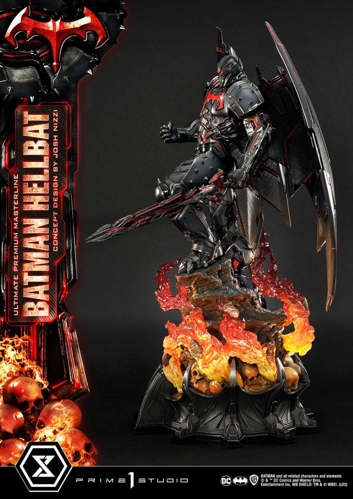 Batman Ultimate Premium Masterline Series Statue Hellbat Concept Design by Josh Nizzi Regular Version 76 cm Statues