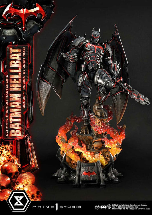 Batman Ultimate Premium Masterline Series Statue Hellbat Concept Design by Josh Nizzi Regular Version 76 cm Statues