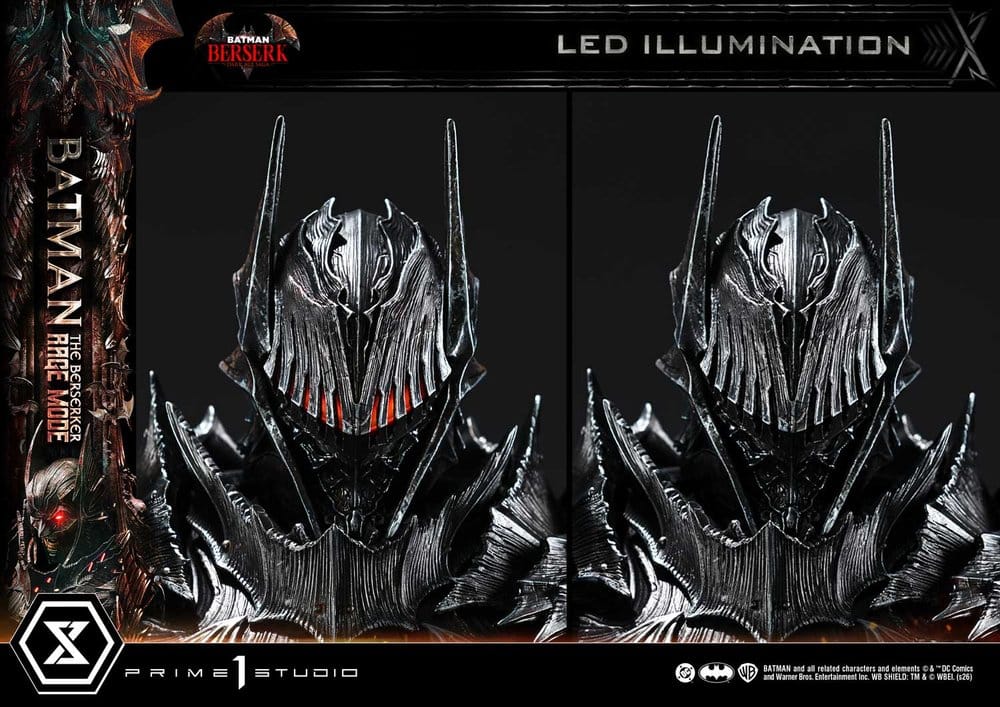 DC Comics Premium Masterline Series Statue 1/4 Batman (Comics) Batman: The Berserker Rage Mode Deluxe Version 93 cm