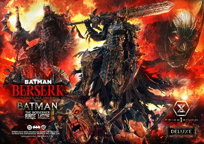 DC Comics Premium Masterline Series Statue 1/4 Batman (Comics) Batman: The Berserker Rage Mode DX Bonus Version 93 cm