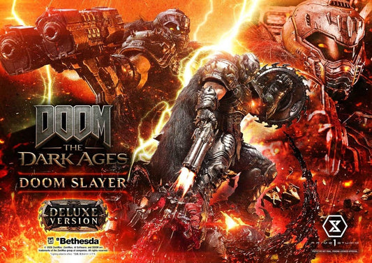 DOOM: The Dark Ages Ultimate Premium Masterline Series Statue 1/4 DOOM Slayer DX Bonus Version 77 cm