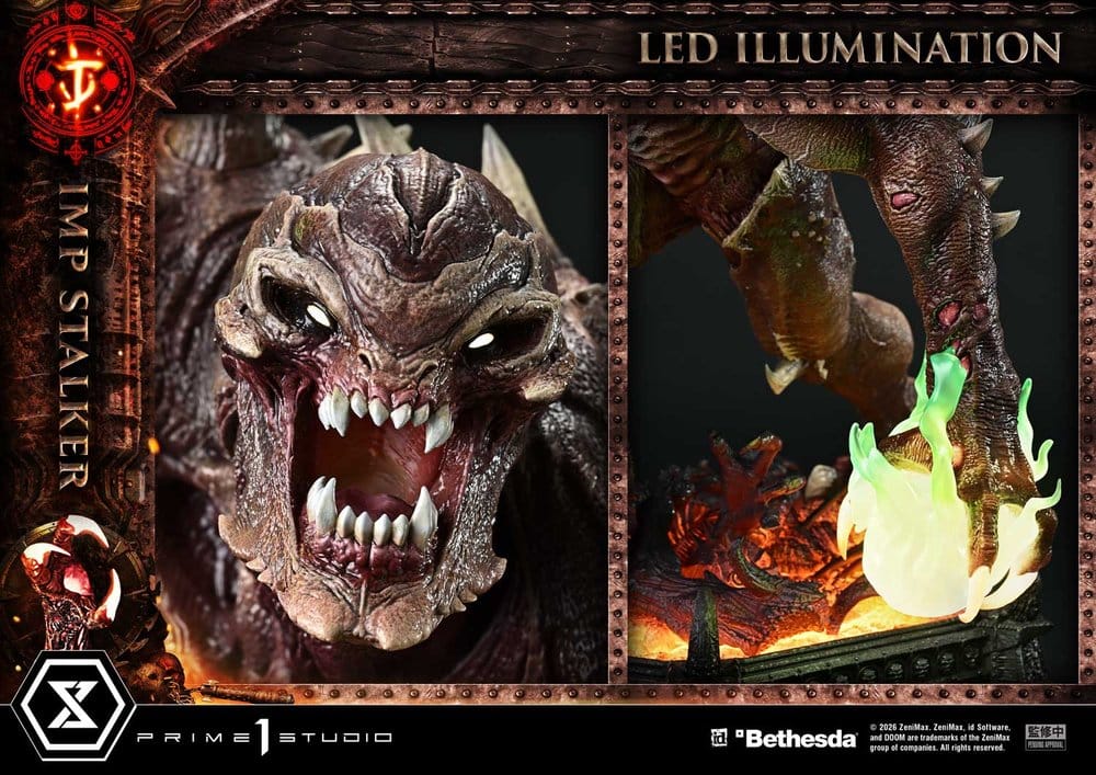 DOOM: The Dark Ages Ultimate Premium Masterline Series Statue 1/4 Imp Stalker 77 cm