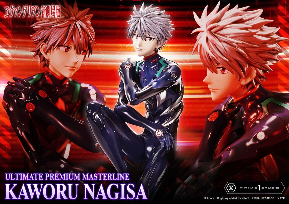 Neon Genesis Evangelion Ultimate Premium Masterline Series Statue 1/4 Kaworu Nagisa Bonus Ver. 47 cm