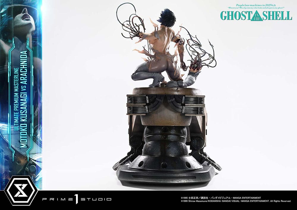 Ghost in the Shell Ultimate Premium Masterline Series Statue 1/4 Motoko Kusanagi vs Arachnida 68 cm