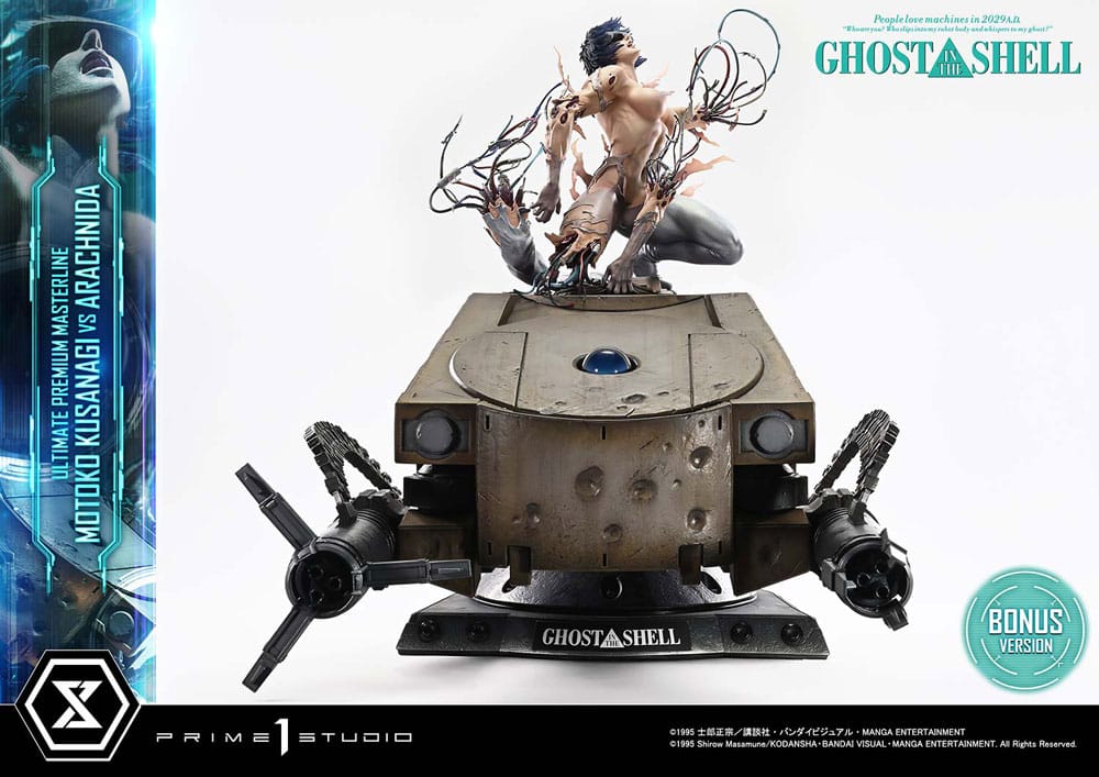 Ghost in the Shell Ultimate Premium Masterline Series Statue 1/4 Motoko Kusanagi vs Arachnida Bonus Version 68 cm