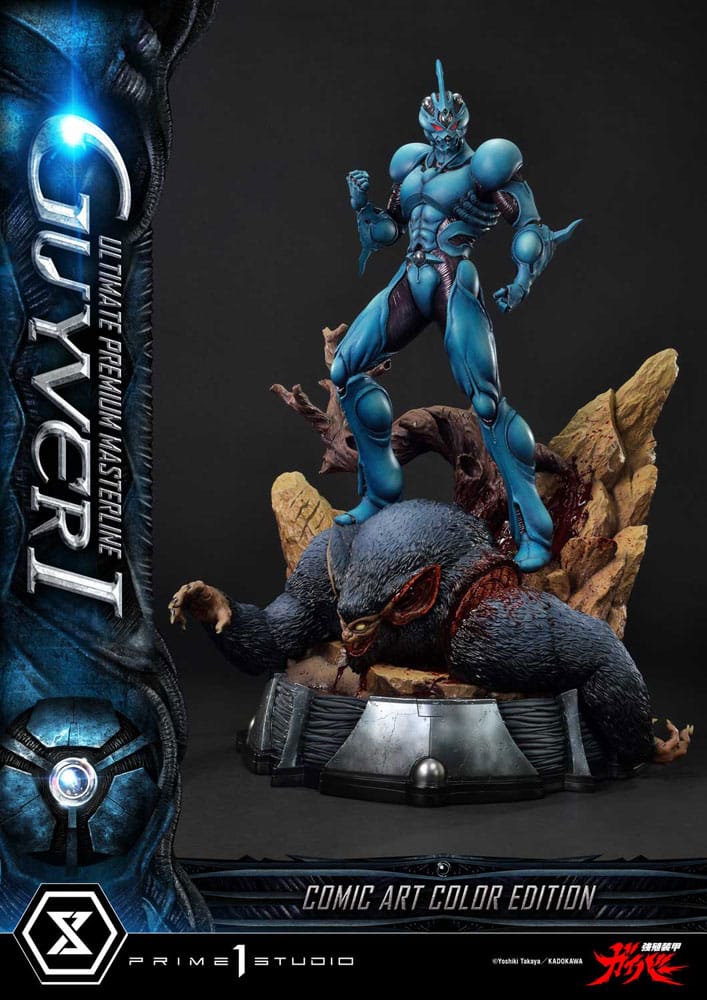 Guyver - The Bioboosted Armor Ultimate Premium Masterline Series Statue 1/4 Guyver I Comic Art Color Edition Ultimate Version 82 cm