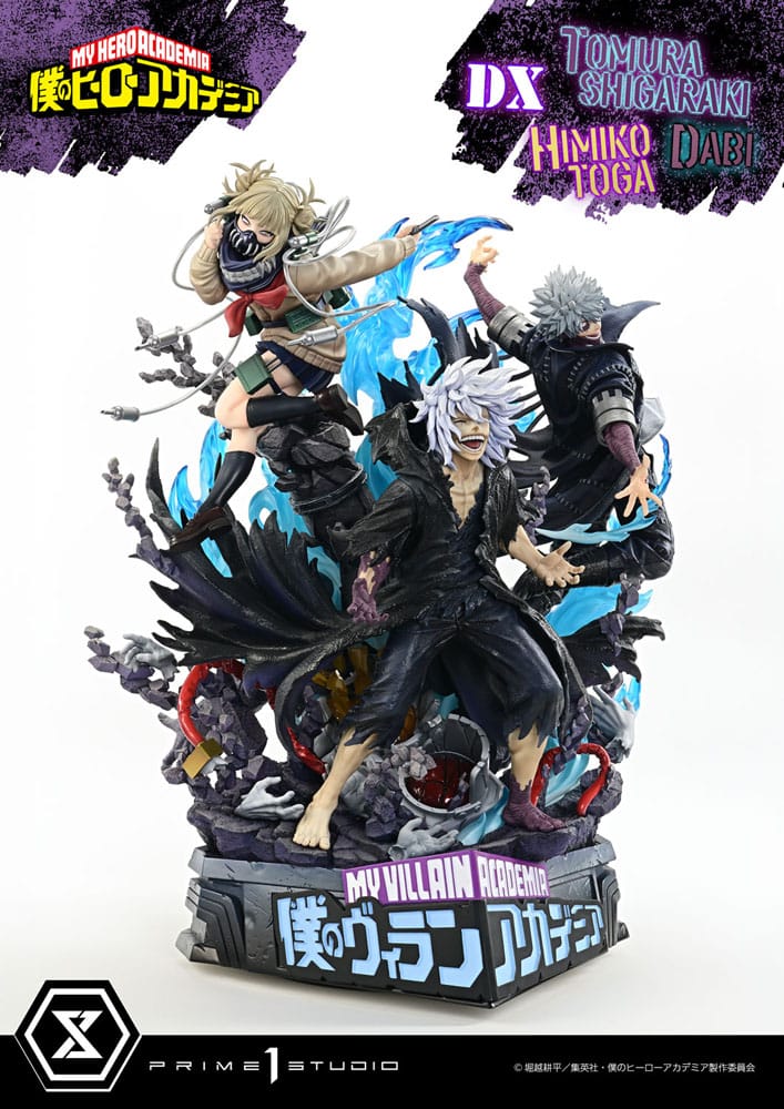 My Hero Academia Statue Ultimate Premium Masterline Tomura Tomura Shigaraki, Dabi & Himiko Toga Deluxe Version 69 cm
