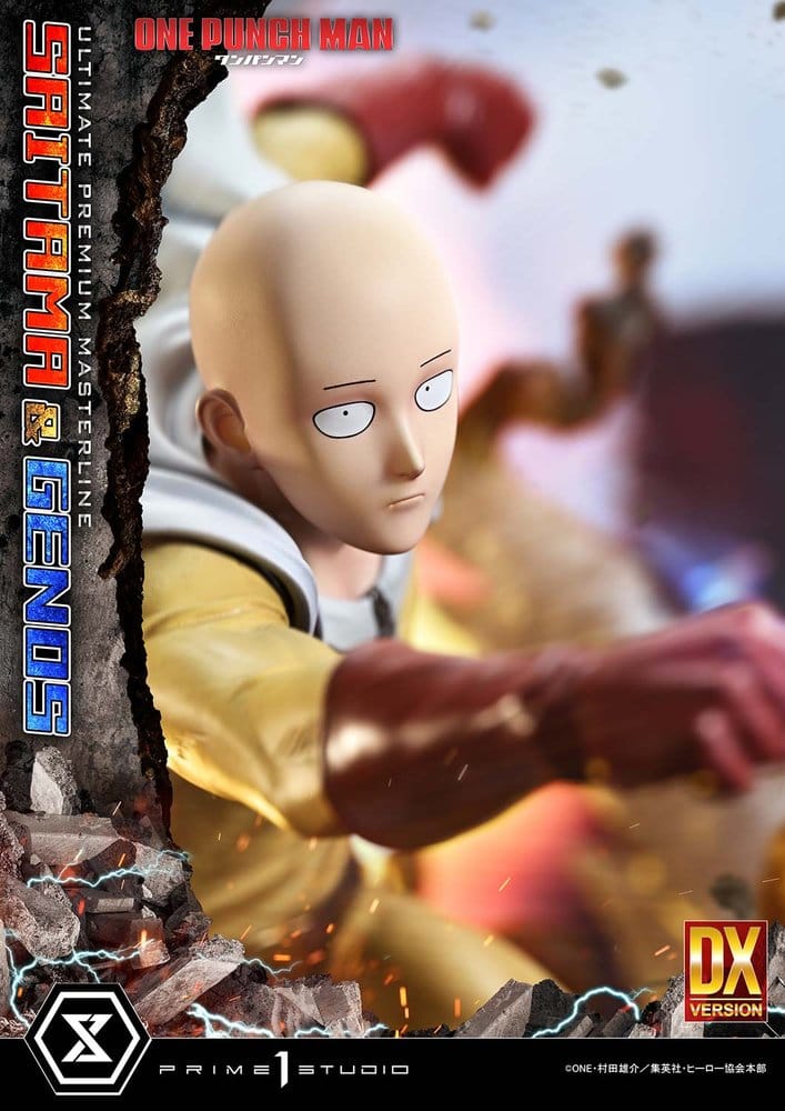 One-Punch Man Premium Masterline Series Statue 1/4 Saitama & Genos Deluxe Version 73 cm