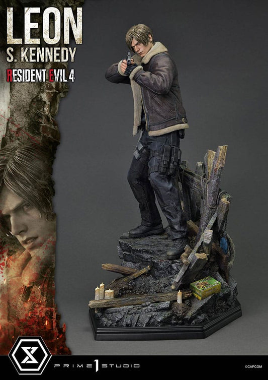 Resident Evil 4 Ultimate Premium Masterline Series Statue 1/4 Leon S. Kennedy 64 cm Statues