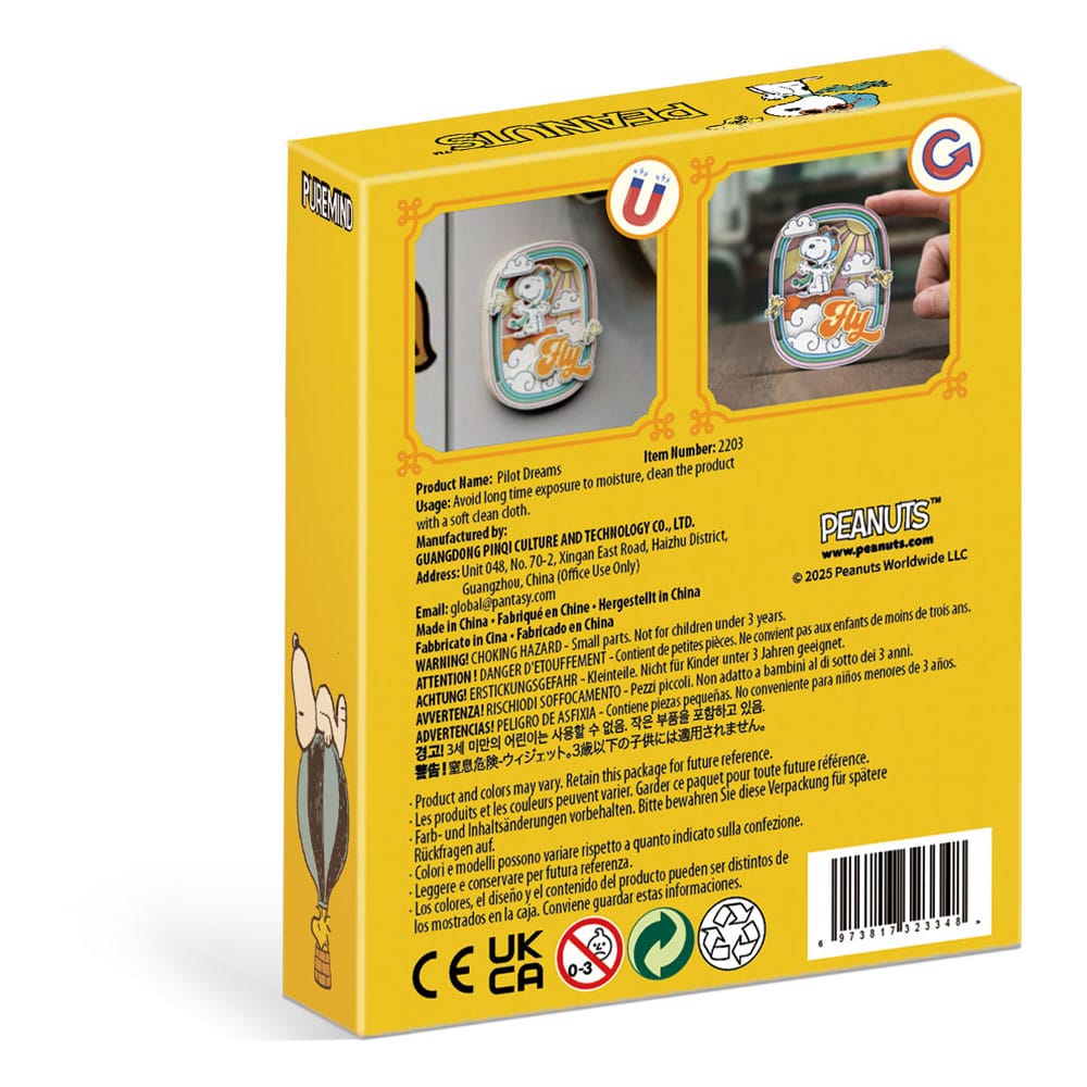 Peanuts Puremind Magnet Pilot Dreams
