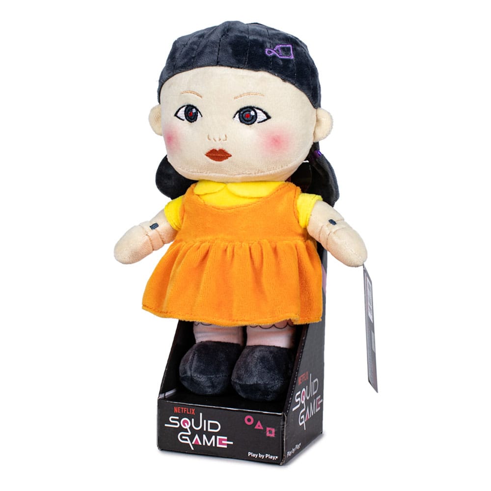 Squid Game Plush Figure Doll in Displayverpackung 28 cm