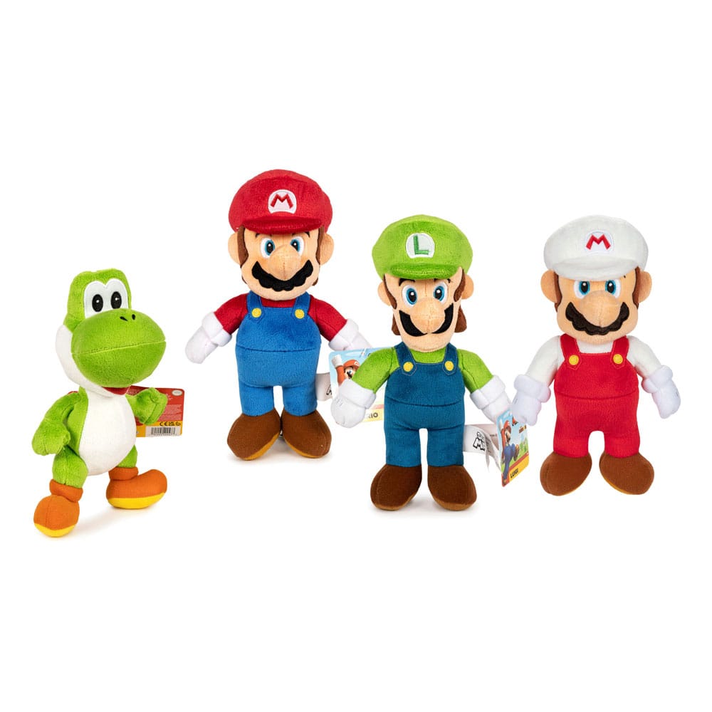 Super Mario Plush Figures Assortment Characters 25 cm (8)
