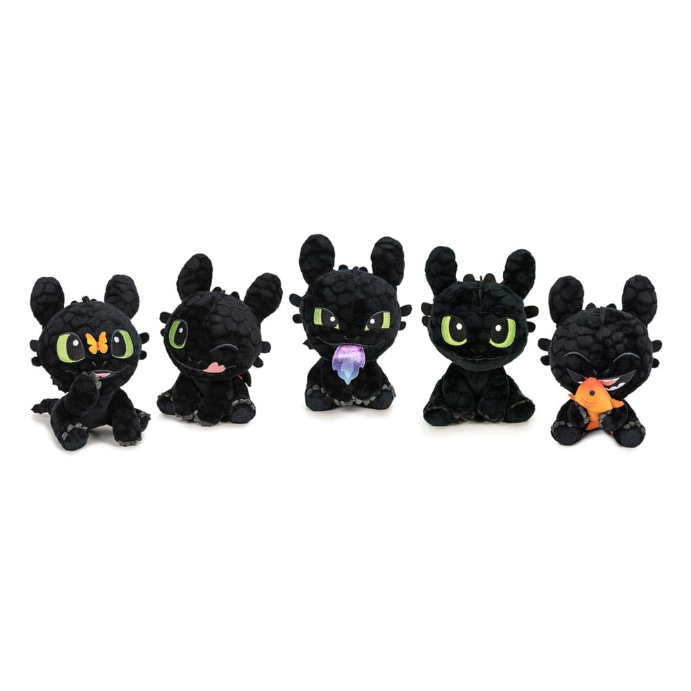 How to Train Your Dragon Plush Figures 18 cm Expressions Version Assortment (20) Plushes