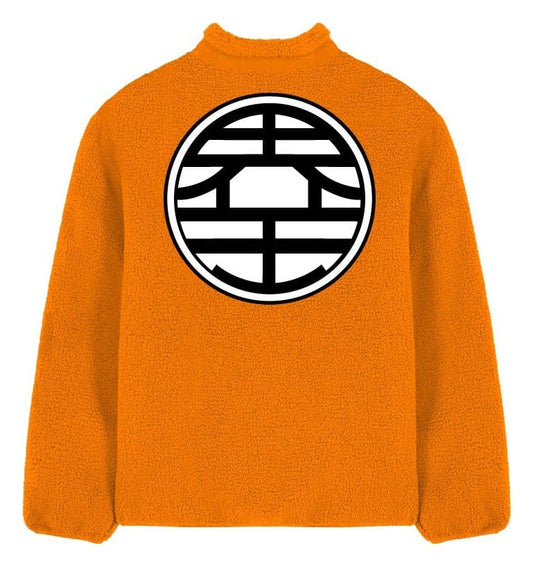 Dragon Ball Z Sherpa Jacket  Goku Kanji