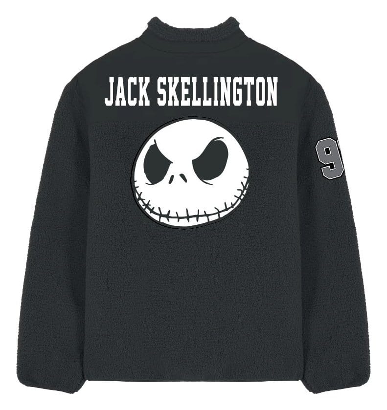 The Nightmare Before Christmas Jack Skellington Sherpa Jacket Size M