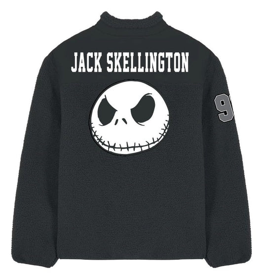The Nightmare Before Christmas Jack Skellington Sherpa Jacket Size XXL