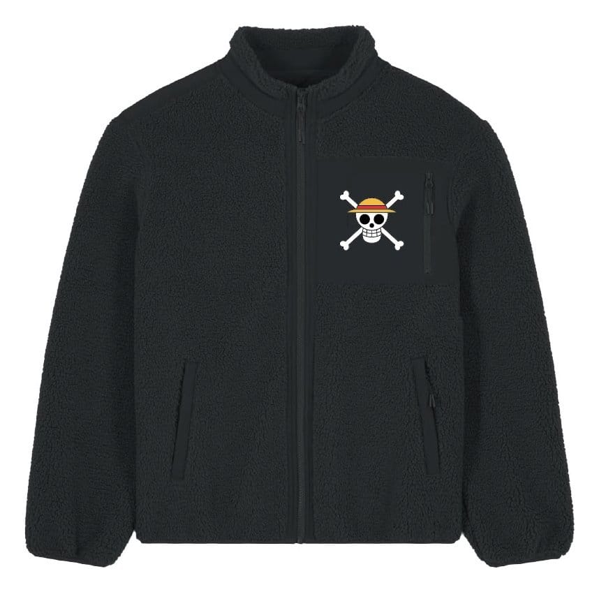 One Piece Sherpa Jacket Logo